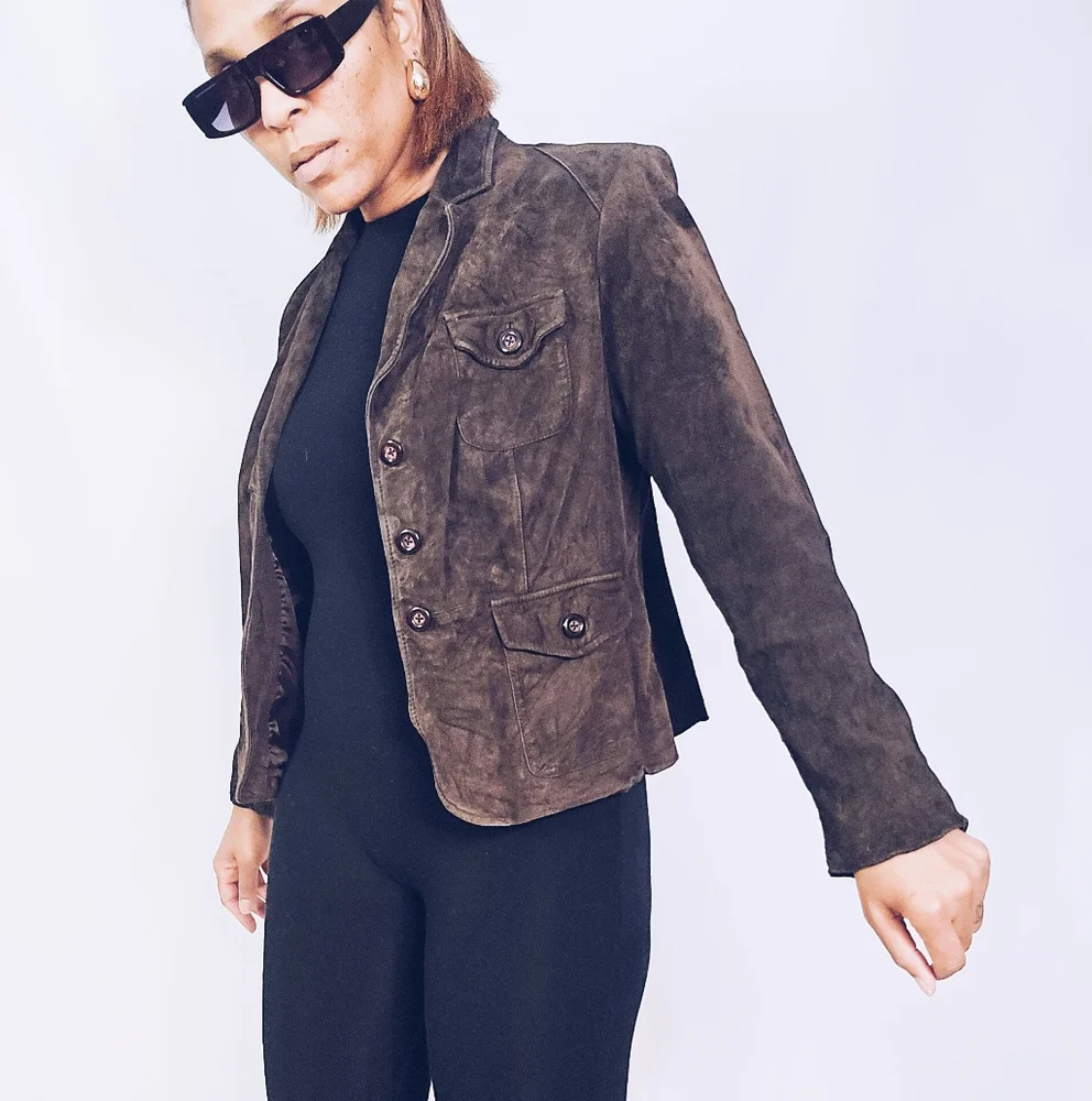 Chocolate Leather Jacket